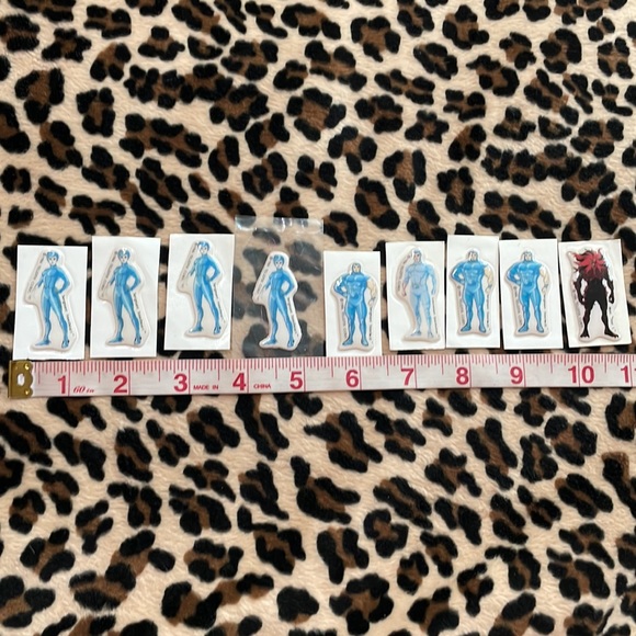 1986 SILVERHAWKS 💙 Vintage Puffy Sticker Cartoon 80s Kenner Collectible Telepix - Picture 4 of 17